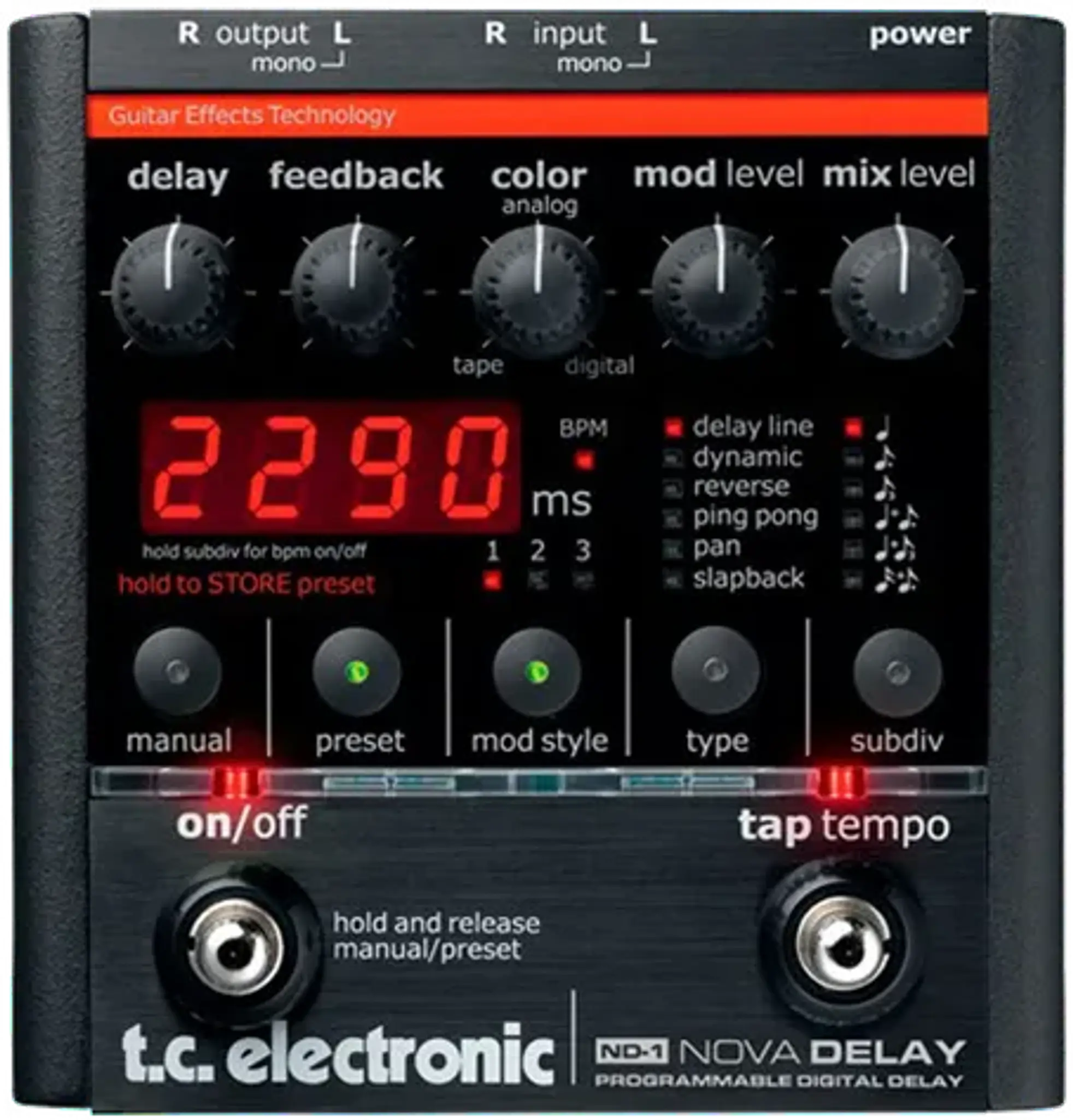 TC Electronic ND-1 Nova Delay
