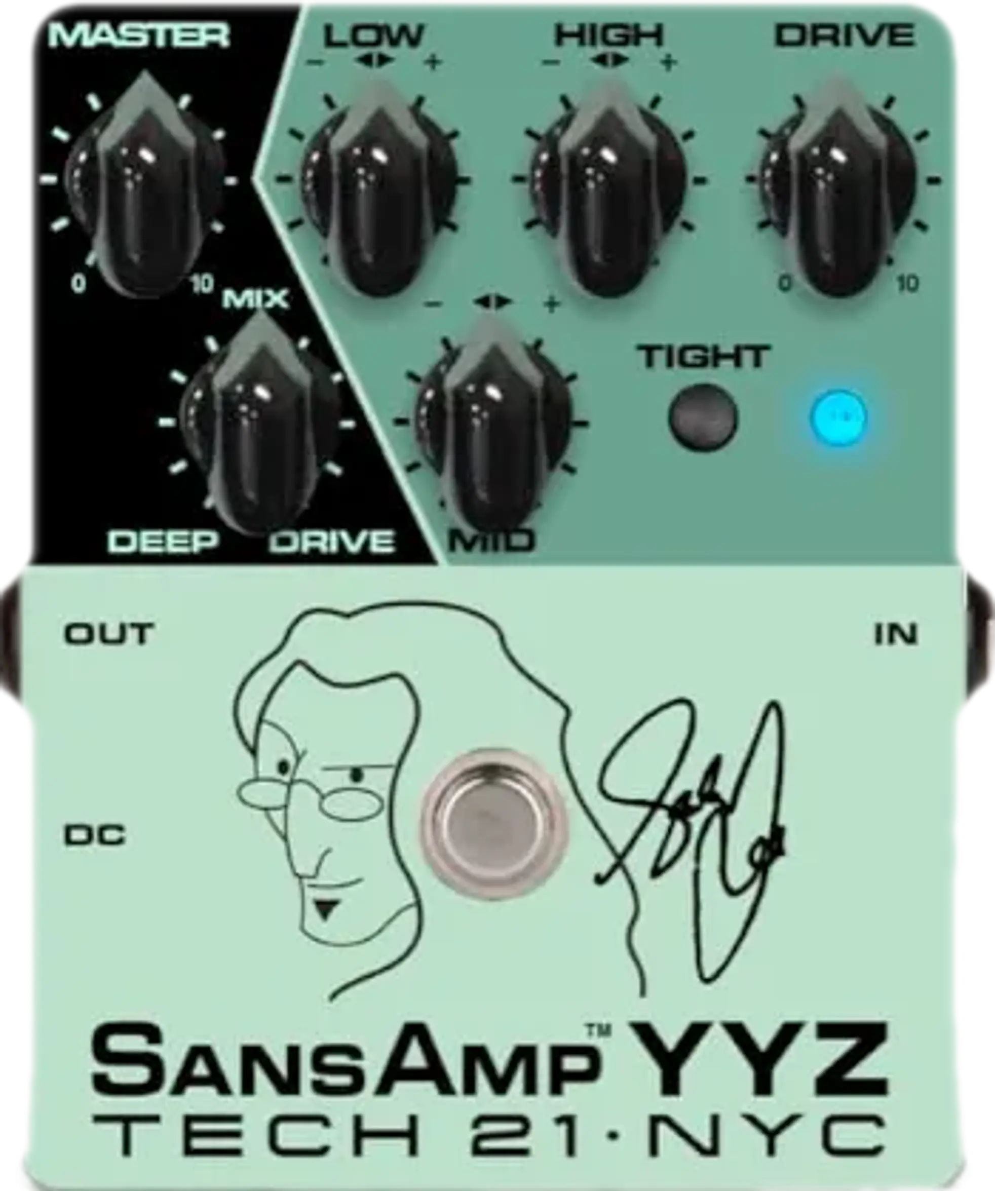 Tech 21 NYC Sansamp YYZ
