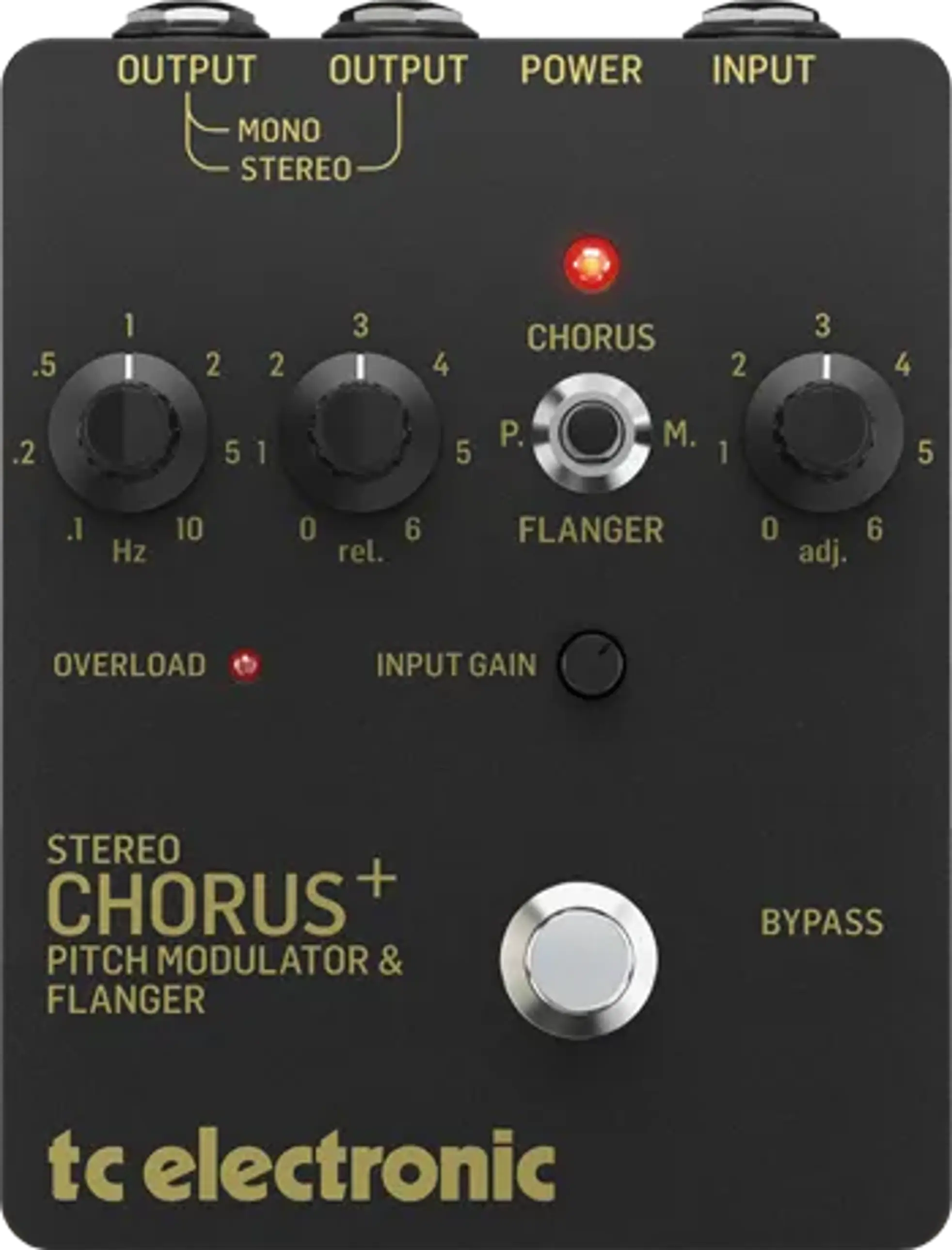 TC Electronic Stereo Chorus+ Pitch Modulator & Flanger Gold