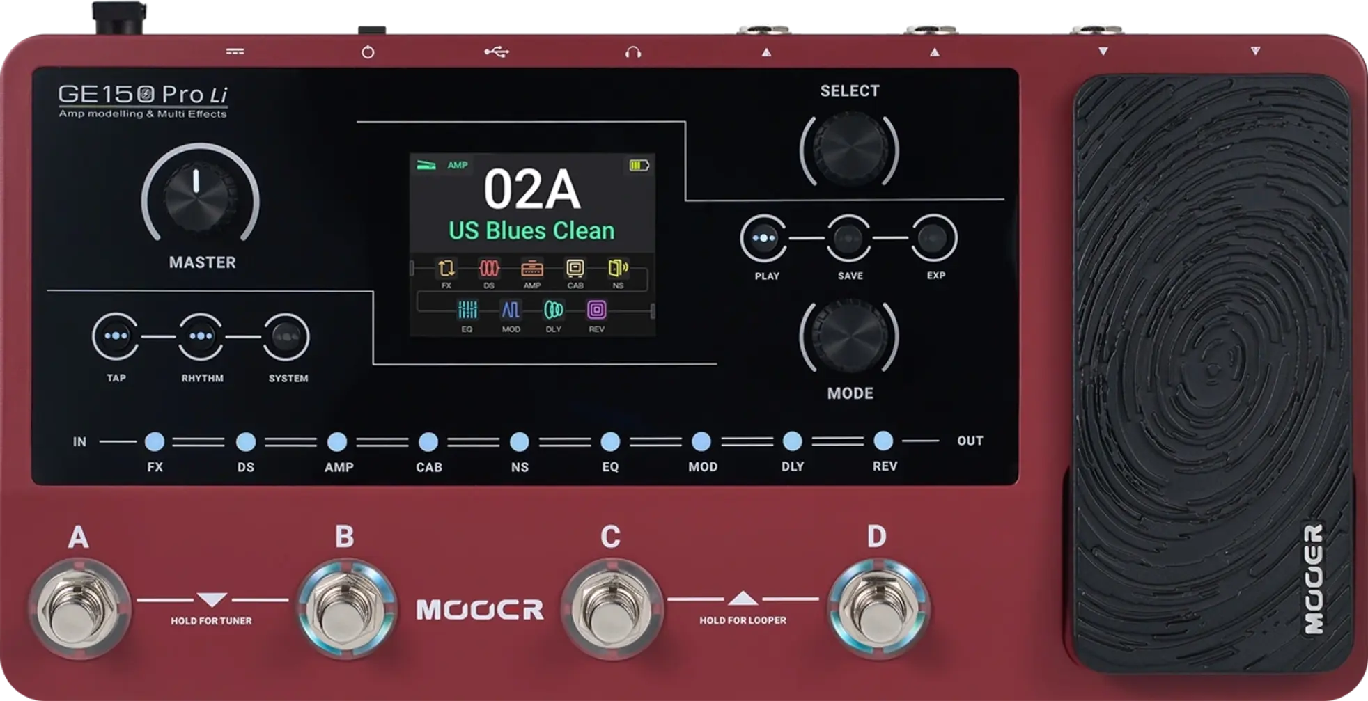 Mooer GE150 Pro Li